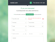 Tablet Screenshot of nextsl.com